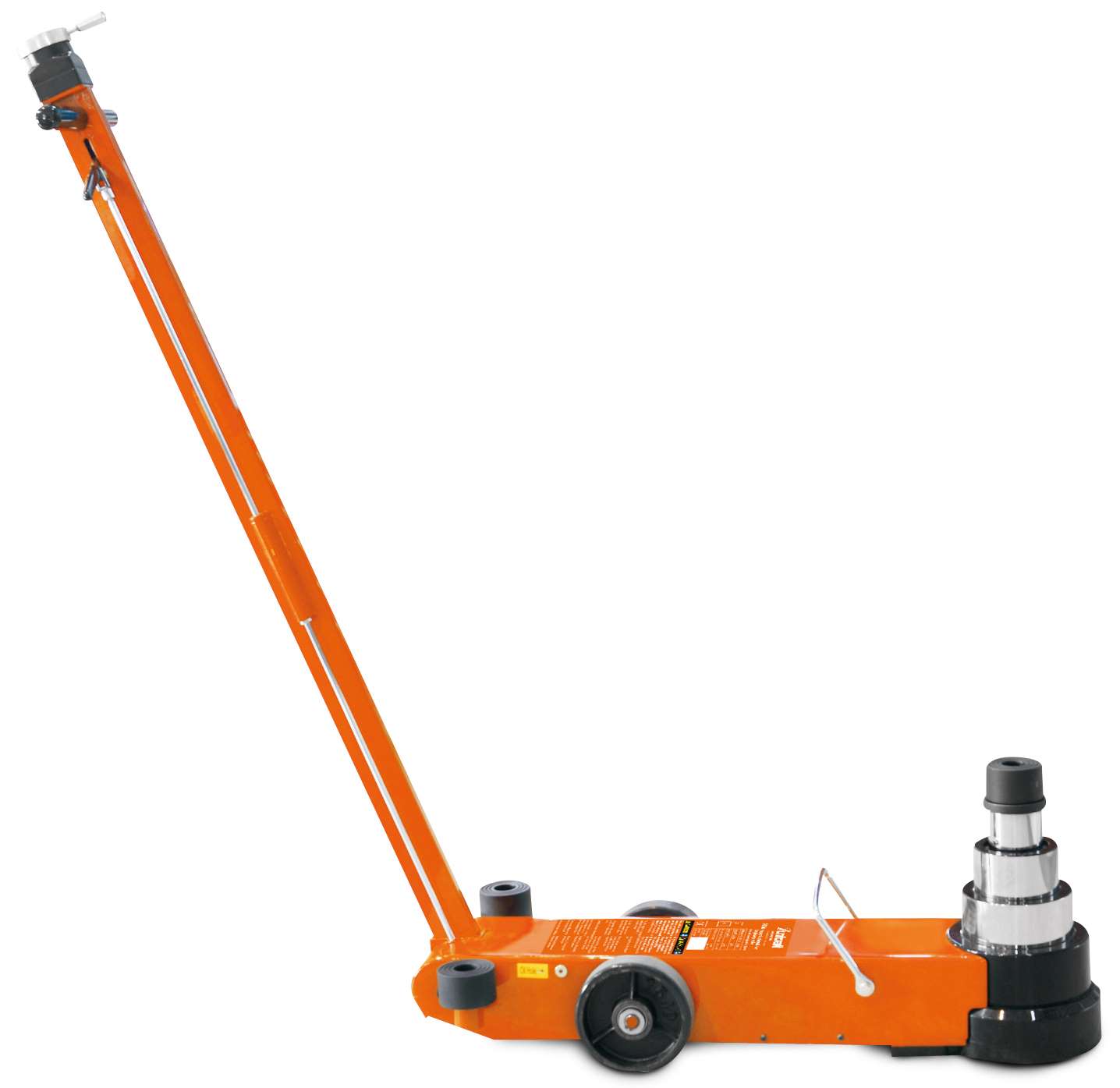 UNICRAFT 6201112 Hydraulic-pneumatic trolley jack, capacity 20-40-60 t