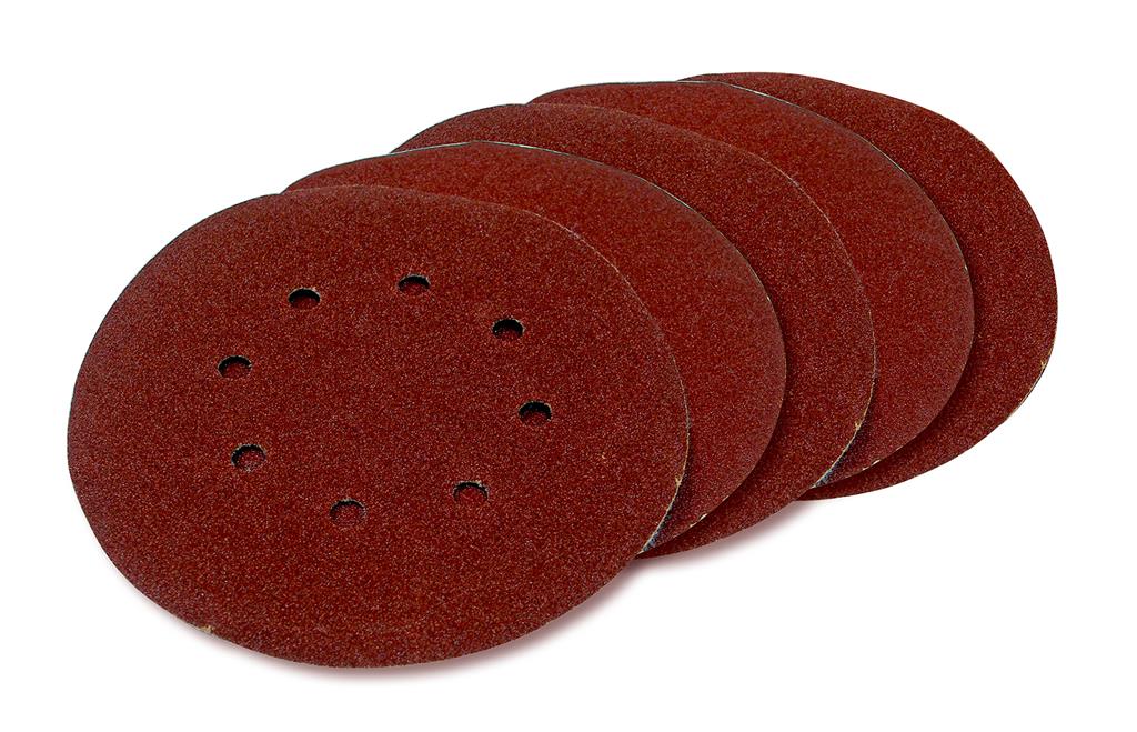 FERM AGA1022 Set of 5 abrasive discs ø 180 mm (for AGM1084P angle grinder)