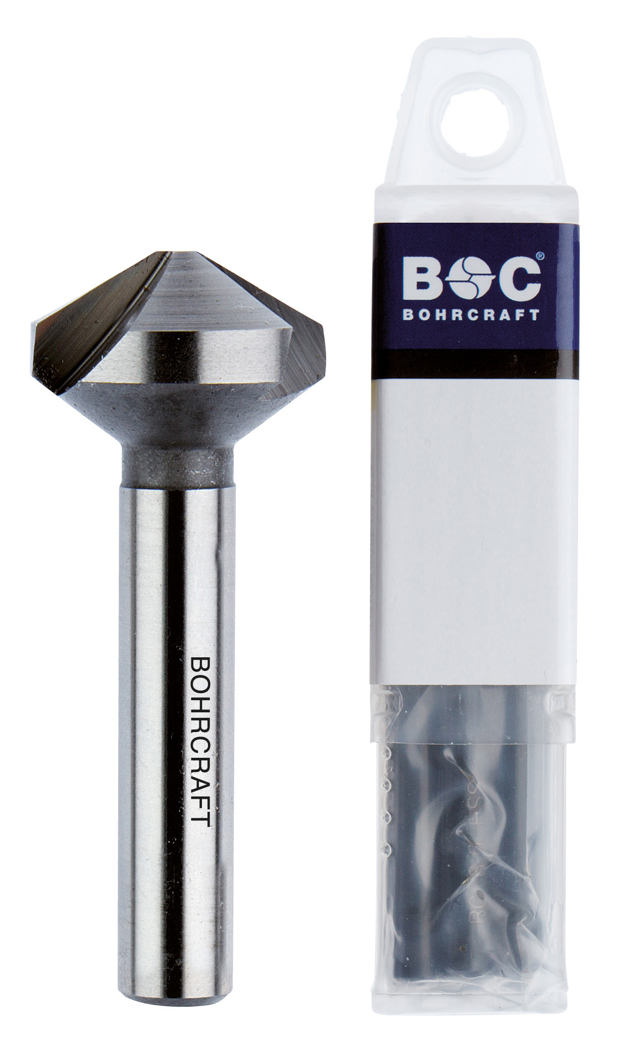 BOHRCRAFT 17000306312 HSS-G Countersink, shape C 120°, ø 6.3 mm, pack of 1 pc