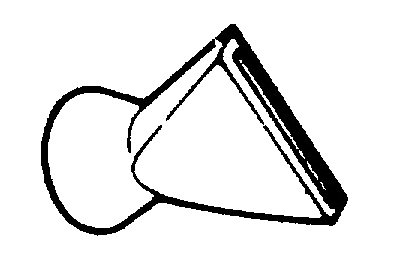 LTF MACHINE TOOLS 225.06 Spatula nozzle outlet 24x0.8 mm