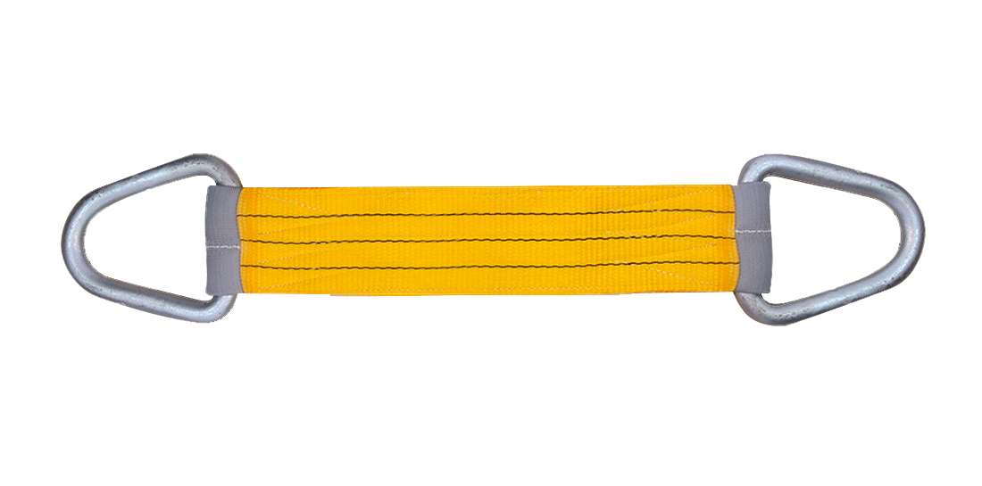 MURTRA EAM5000-4 Flat open slings with ring ends width 150mm length 4m capacity x1=5000kg