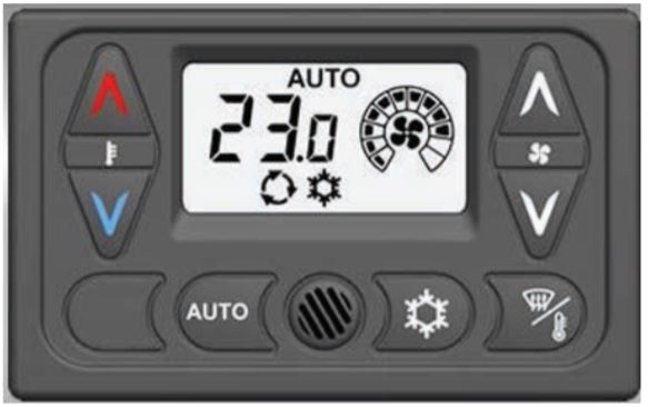 Mini E.C.C. 12V/24V control unit for electric tap