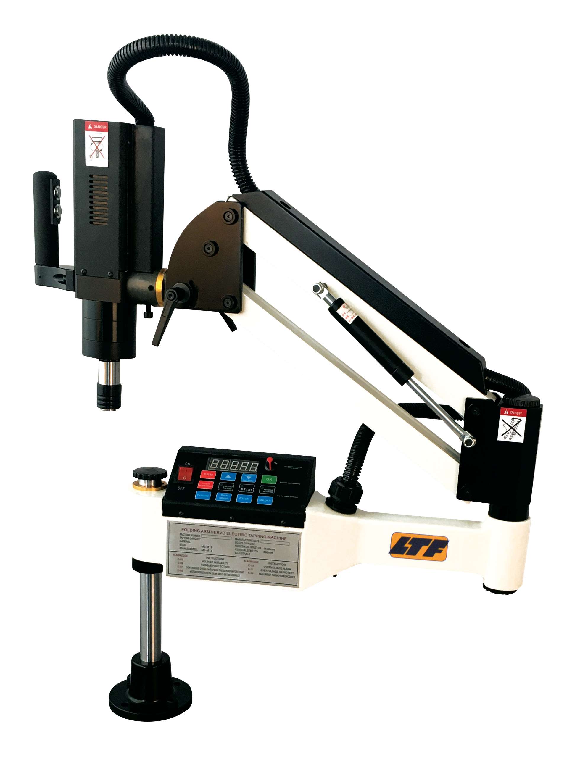 LTF MACHINE TOOLS 0586MRDS16 Tapping arm with M16 servomotor