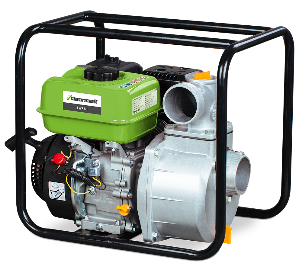 CLEANCRAFT 7500080 Clear Water Pump, flow rate 803 l/min, model FWP80