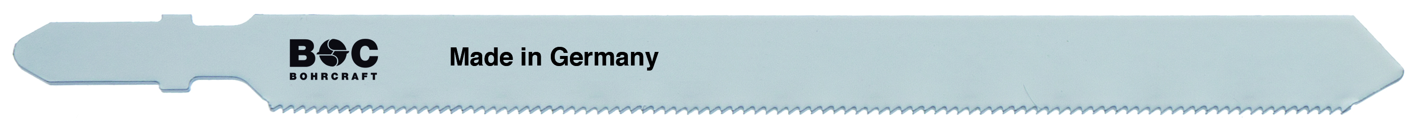 BOHRCRAFT 19651600003 Bi-Metal Jigsaw Blades for materials up to 80 mm, tooth pitch 1 mm, L=105 mm, pack of 5 pcs