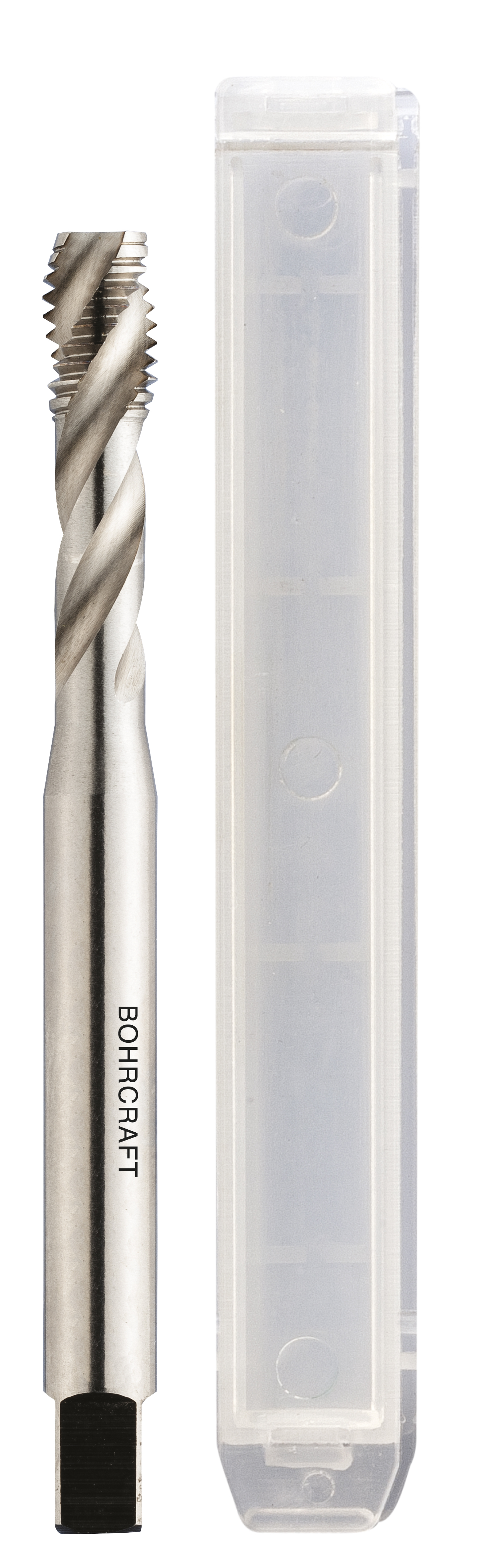 BOHRCRAFT 41520300300 Machine Tap HSS-Co5 DIN 371, form C, 35° flutes, M3 pack of 1 pc