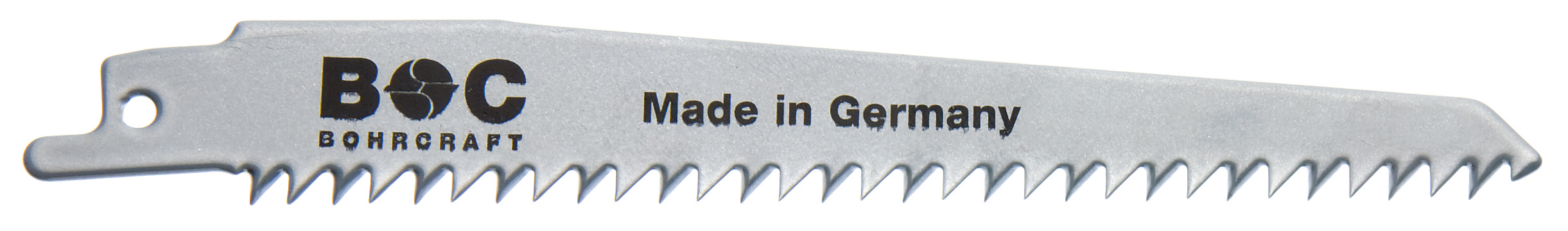 BOHRCRAFT 19701600002 Reciprocating saw blades for wood and plastic, 6 mm tooth pitch, 280 mm length, pack of 5 pcs