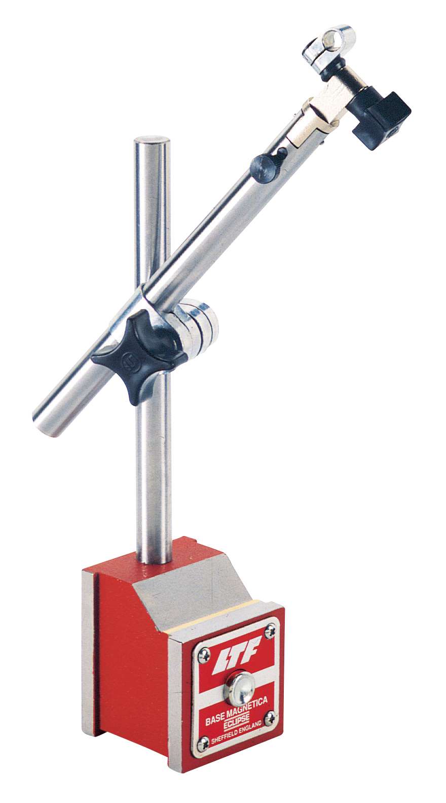 MAGNETIC BASES 75.01 Flat magnetic base for dial indicator 75x63x63 mm with micrometric adjustment