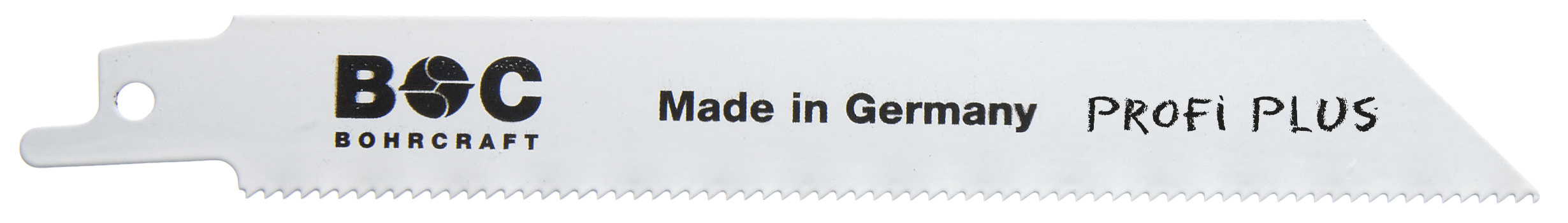 BOHRCRAFT 19721600003 Reciprocating saw blades for wood and metal, tooth pitch 10/14 mm, length 260 mm, pack of 5 pcs