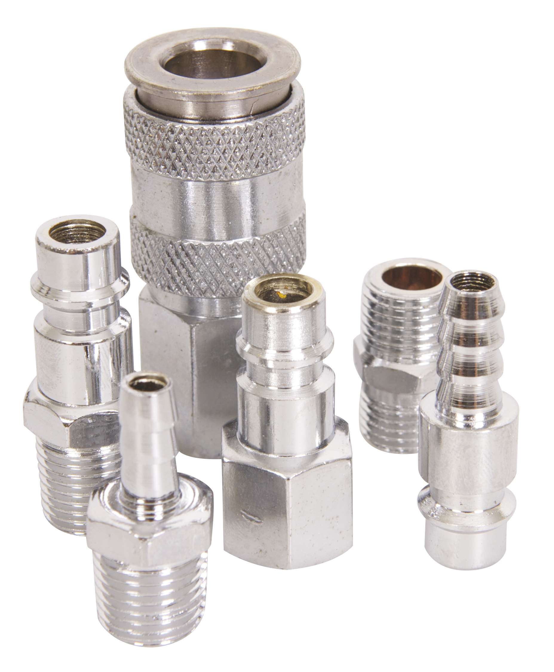 FERM ATA1025 Set of 6 air accessories for compressors and pneumatic tools