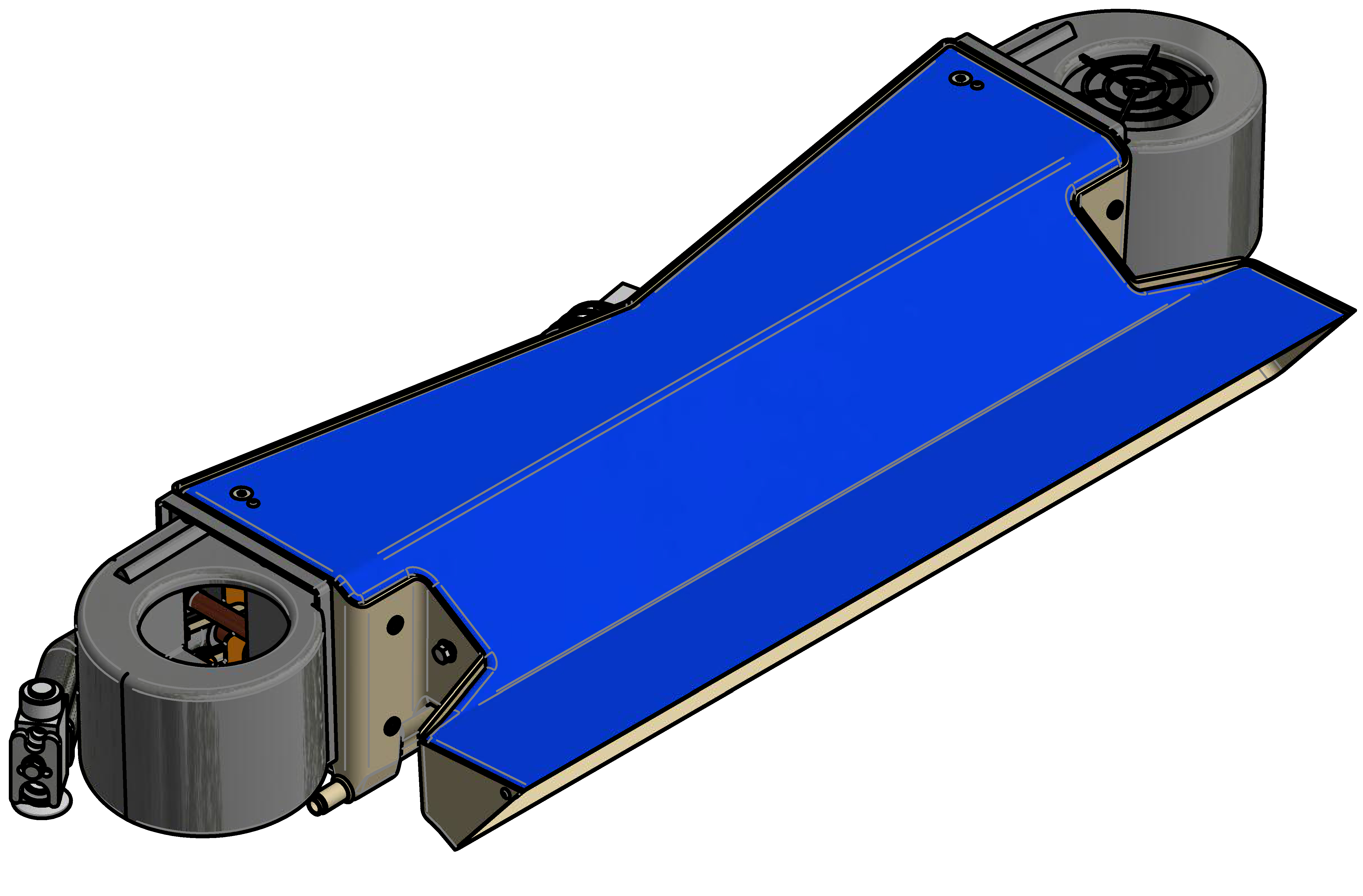 EVAPORATOR group C/integrated duct 24V