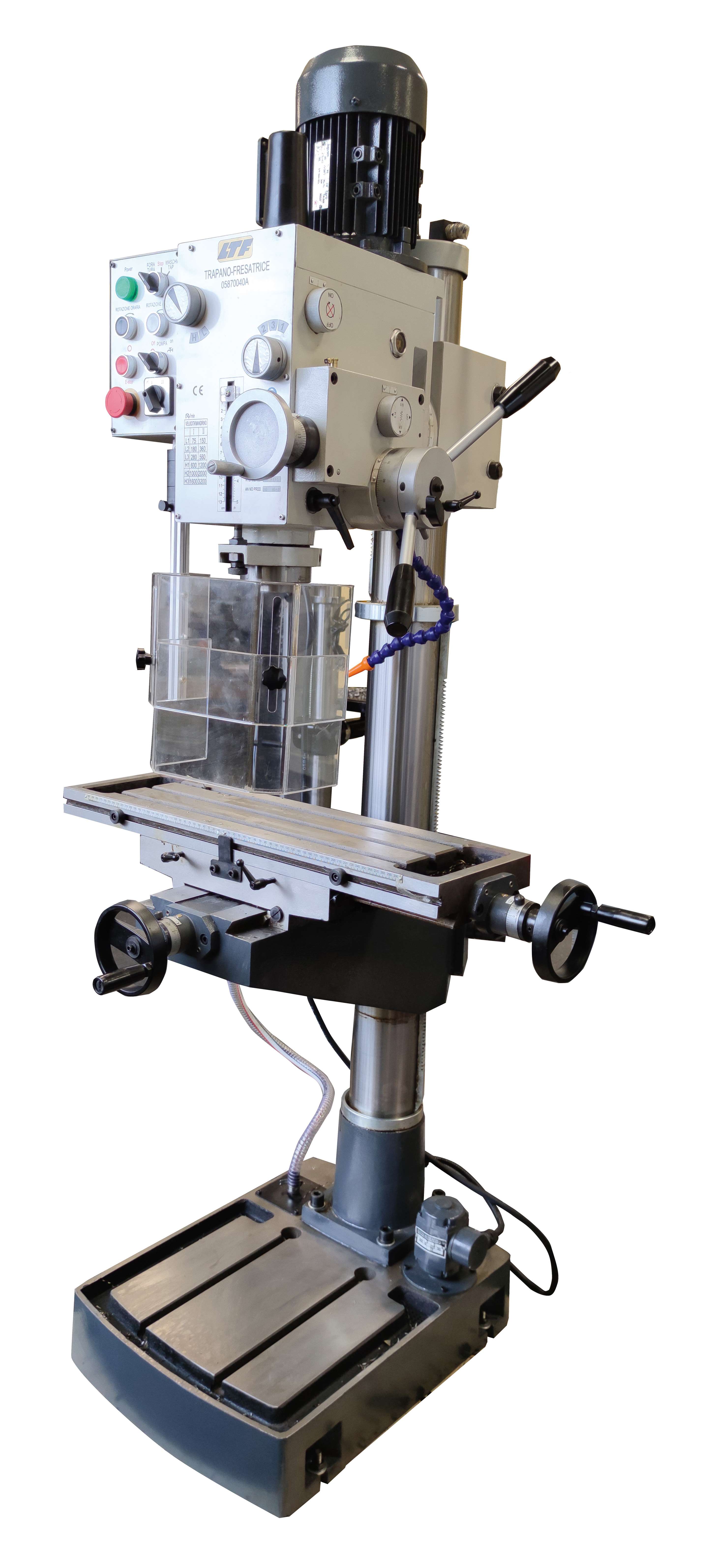 LTF MACHINE TOOLS 05870040A Pillar drill with cross table and automatic feed