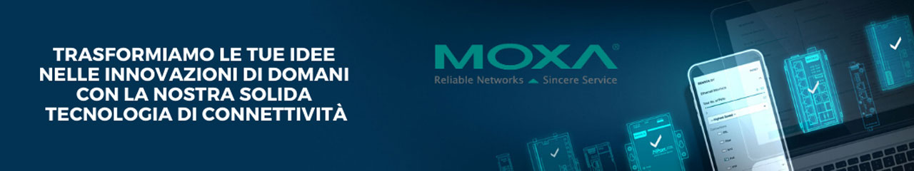 Moxa solide tecnologie di connettività